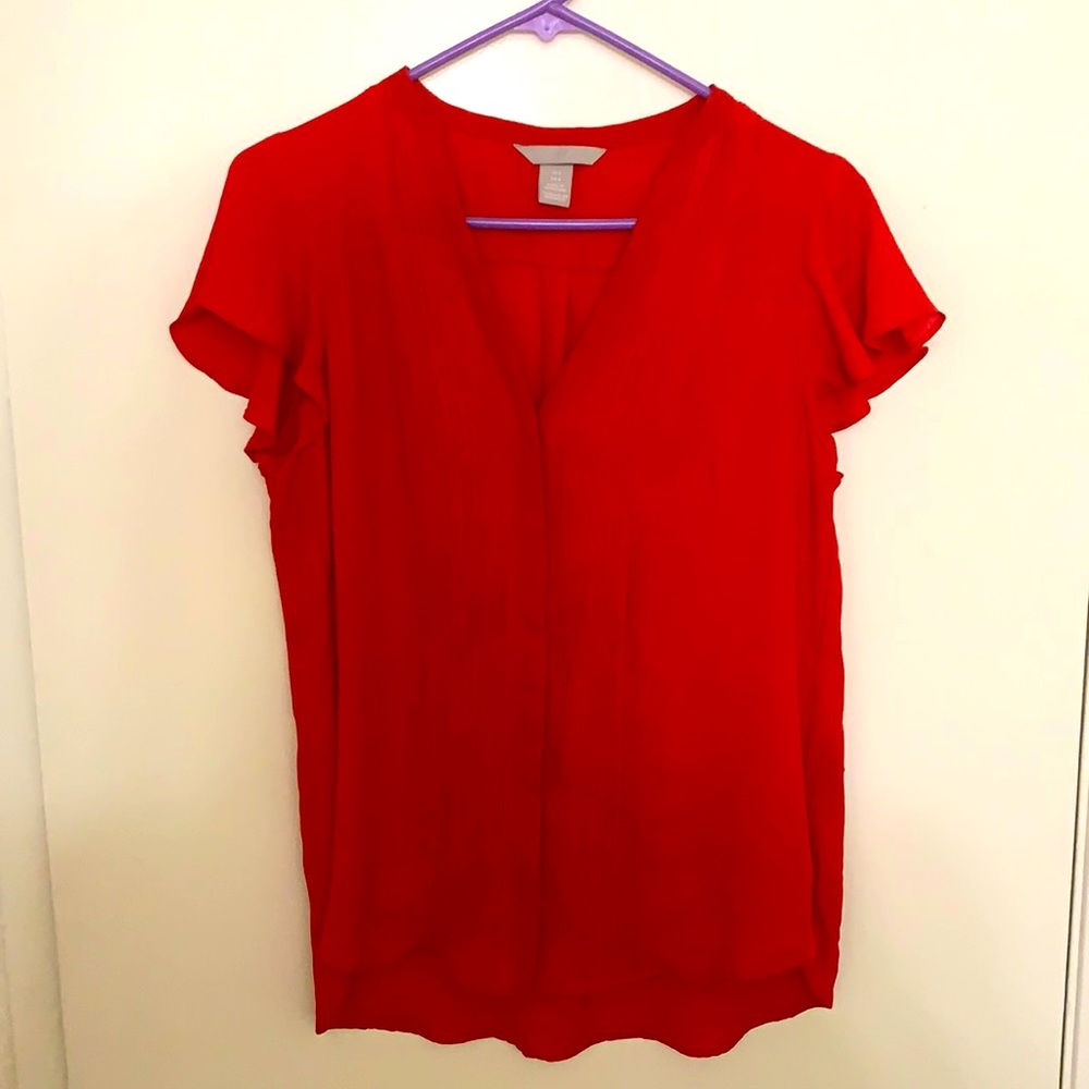 Red H&M Blouse